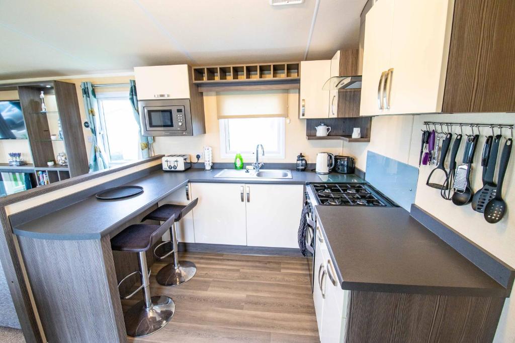 Big Skies Platinum Plus Holiday Home with Wifi, Netflix, Dishwasher, Decking - 大篷车
