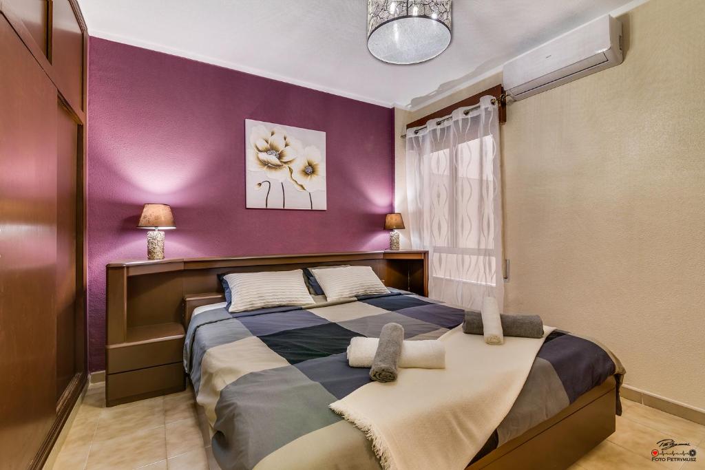 Posteľ alebo postele v izbe v ubytovaní Mar Baltico holiday apartment