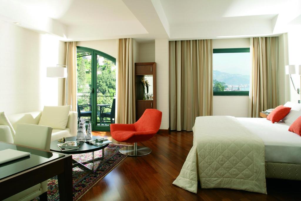 Posteľ alebo postele v izbe v ubytovaní Hotel Raito Wellness & SPA