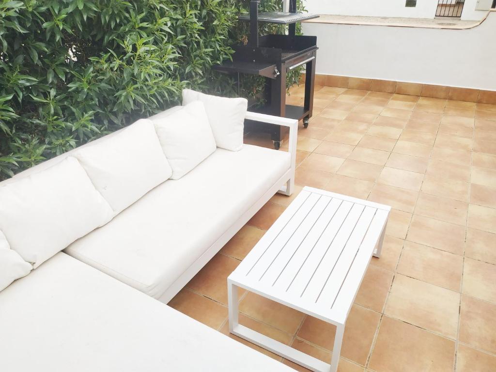 Część wypoczynkowa w obiekcie Chalet Paraíso Buganvillas