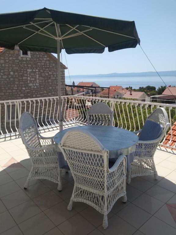 Balkón nebo terasa v ubytování Apartments Soljacic