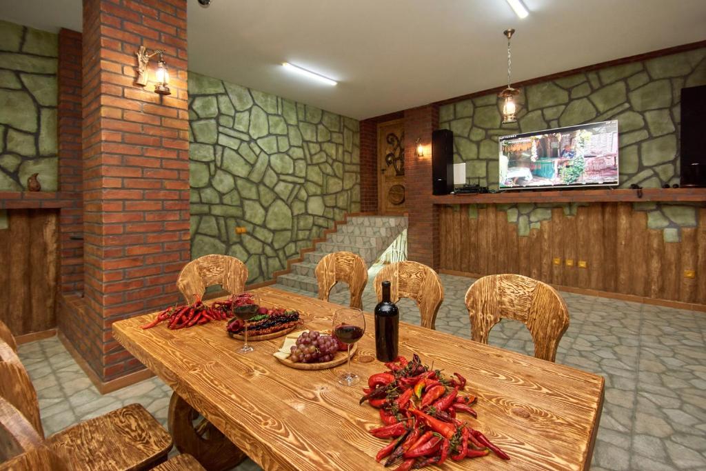 TV a/nebo společenská místnost v ubytování S&L Boutique Hotel