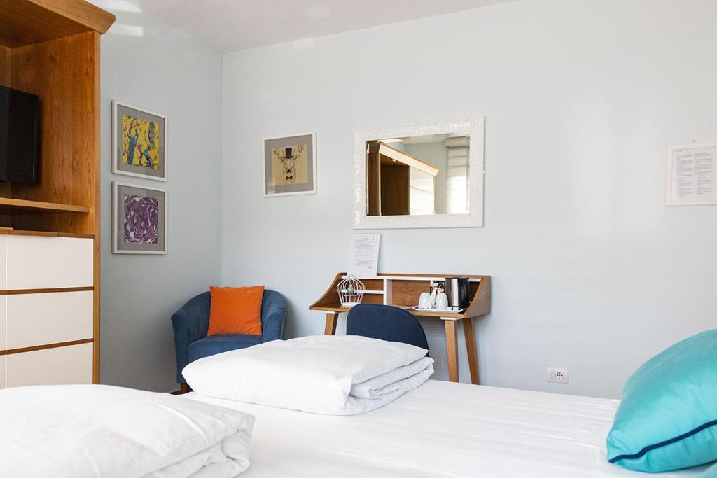 Postel nebo postele na pokoji v ubytování B&B Verù