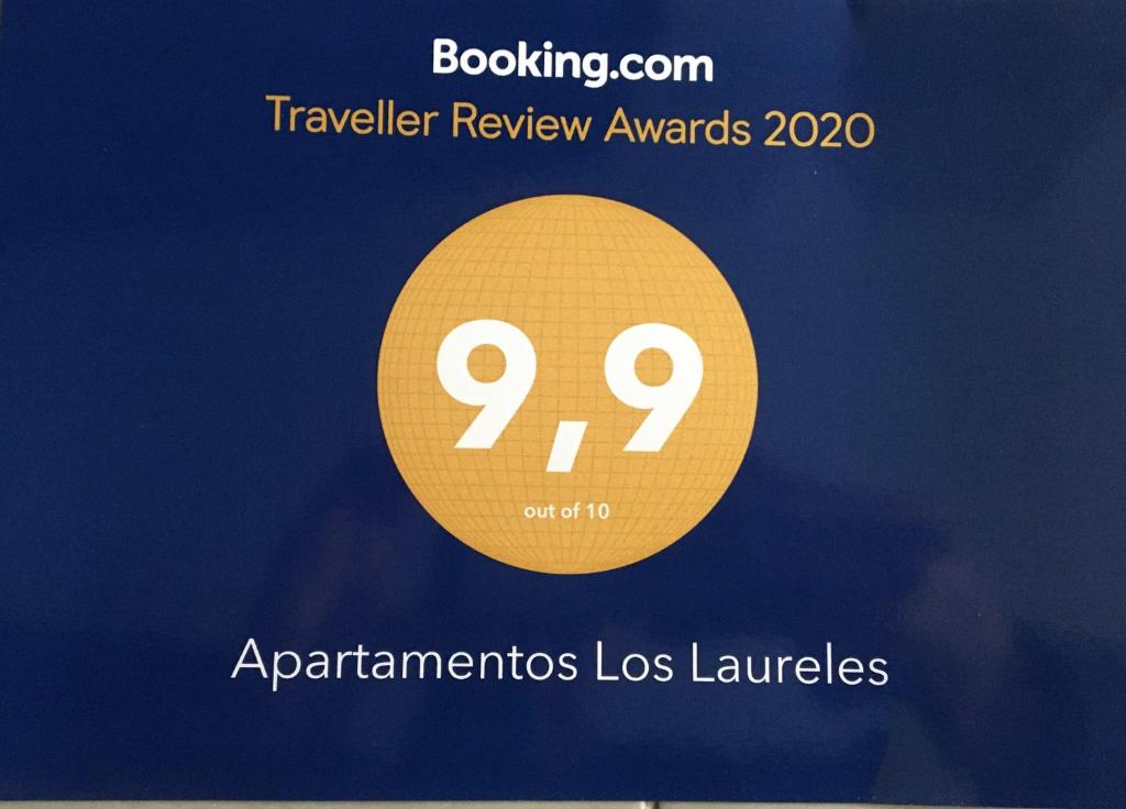 Certifikát, hodnocení, plakát nebo jiný dokument vystavený v ubytování Apartamentos Los Laureles