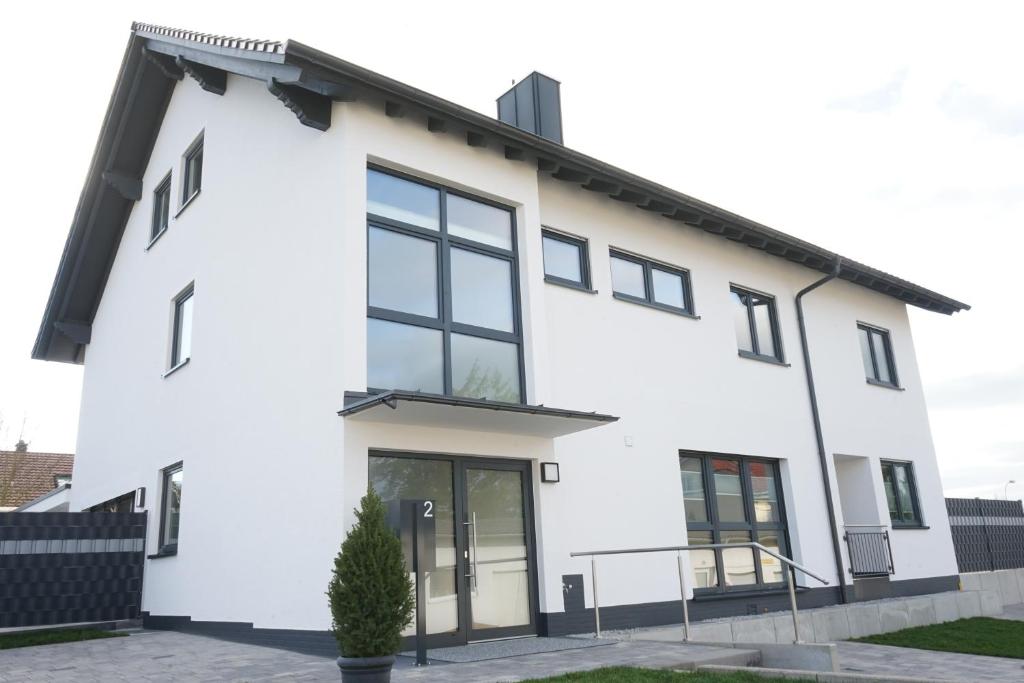 Budova, kde se aparthotel nachází
