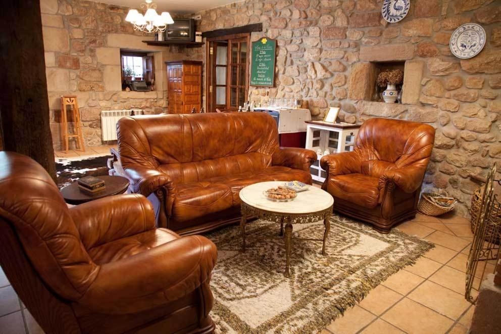Posezení v ubytování Casa Velarde