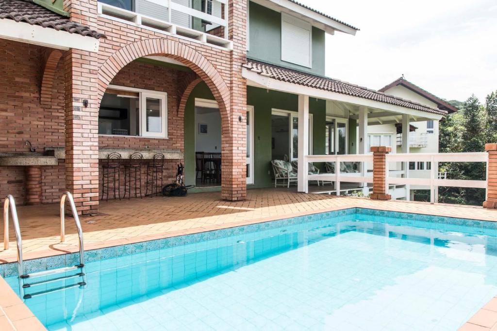  Casa Vista Mar Deslumbrante com Piscina