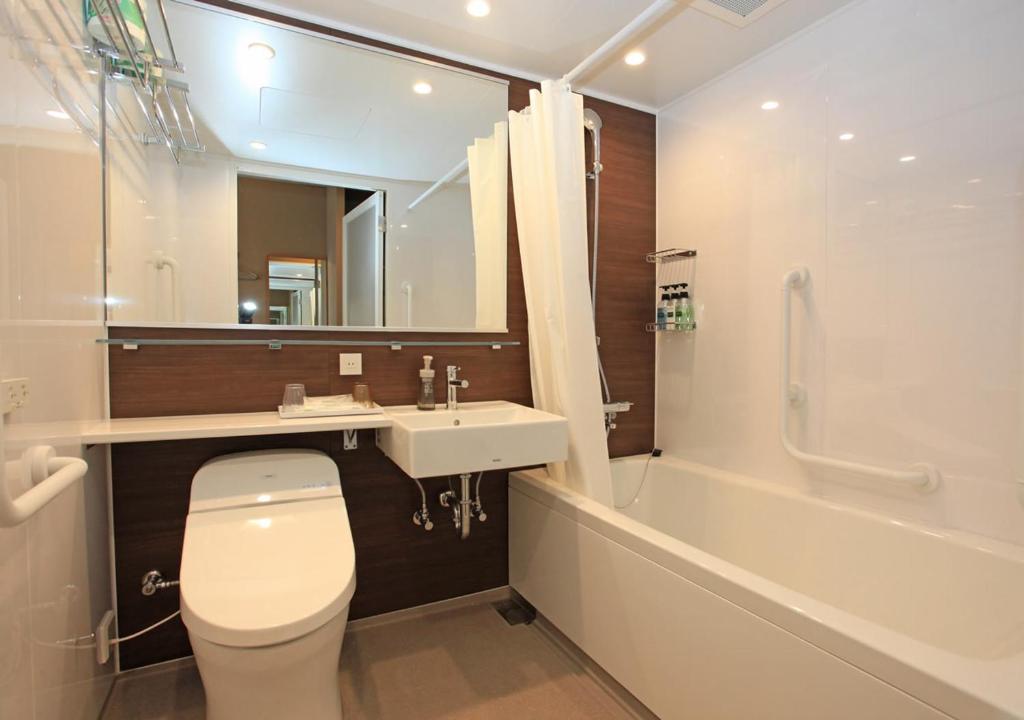 Koupelna v ubytování Urban Hotel Kyoto Shijo Premium