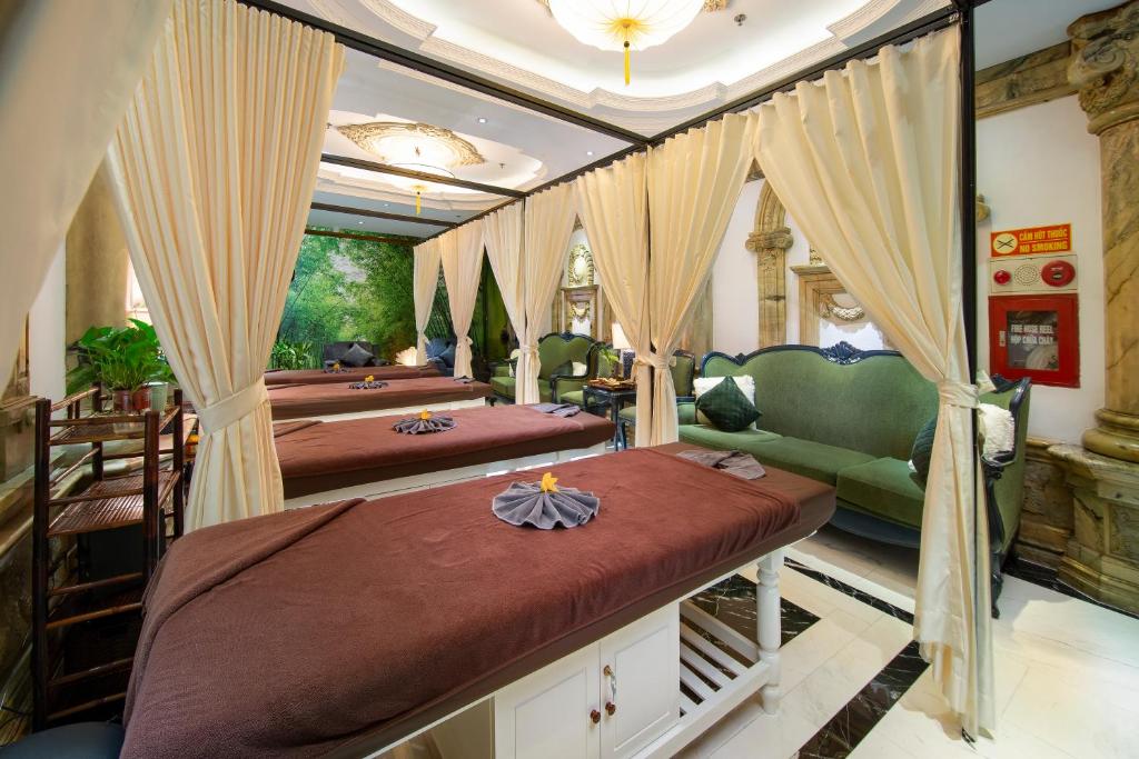 Lázně a/nebo wellness v ubytování Hanoi Media Hotel & Spa