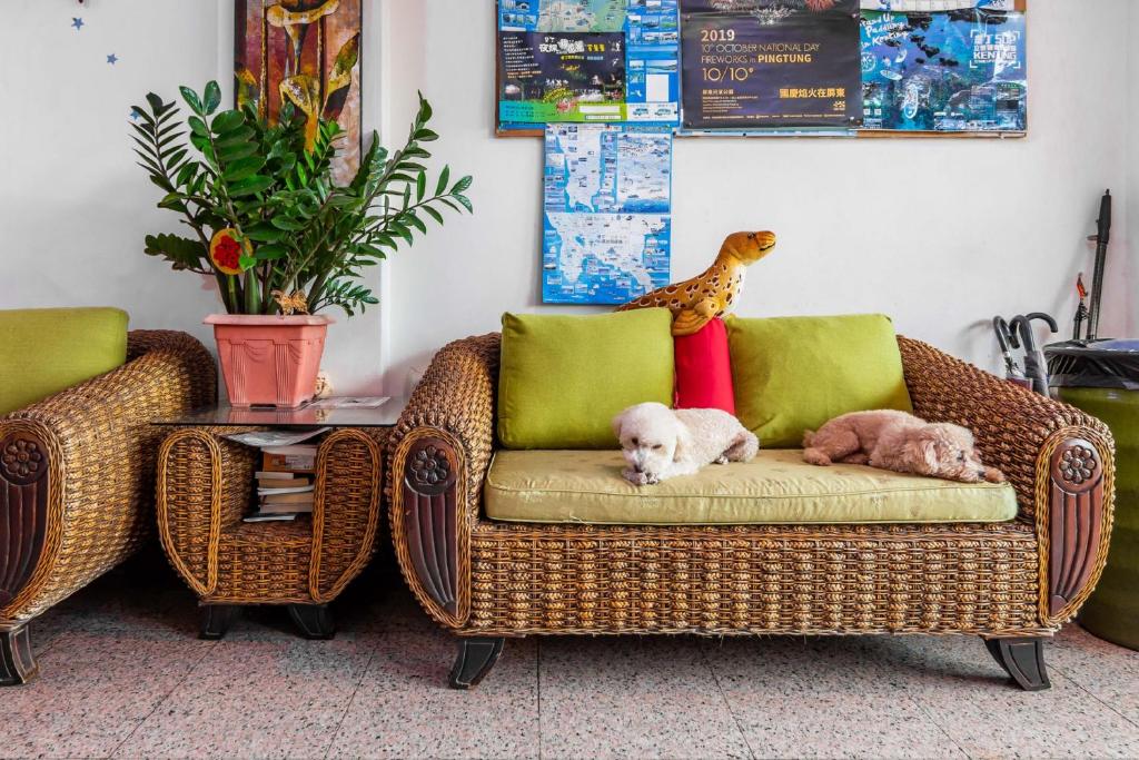 Posezení v ubytování Fei Li Jin Hotel