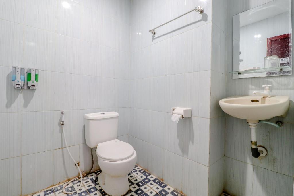 Koupelna v ubytování E Kamar Jogja