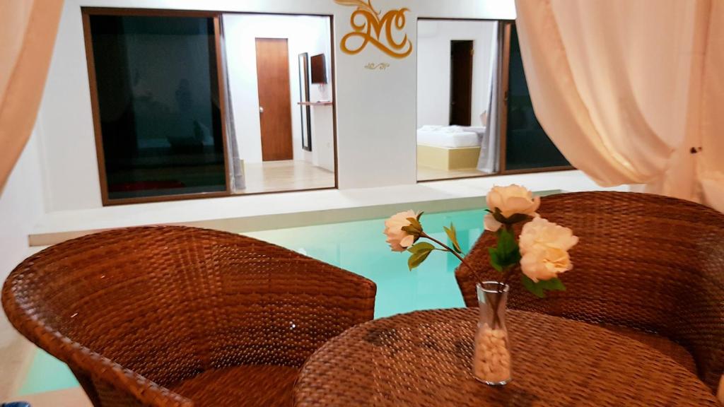 Posezení v ubytování Montecarlo Villas Panglao