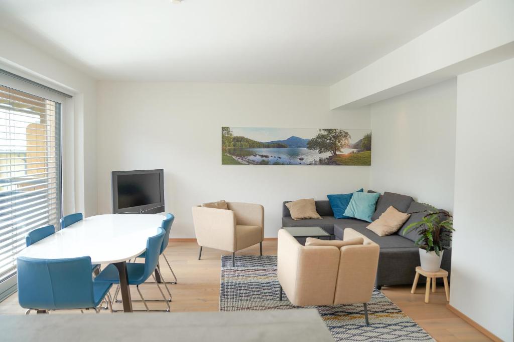 Posedenie v ubytovaní Panorama Appartement