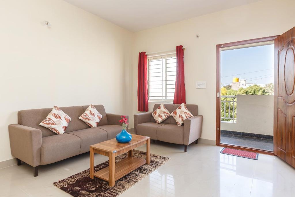 Posezení v ubytování Misty Meridian Serviced Apartments