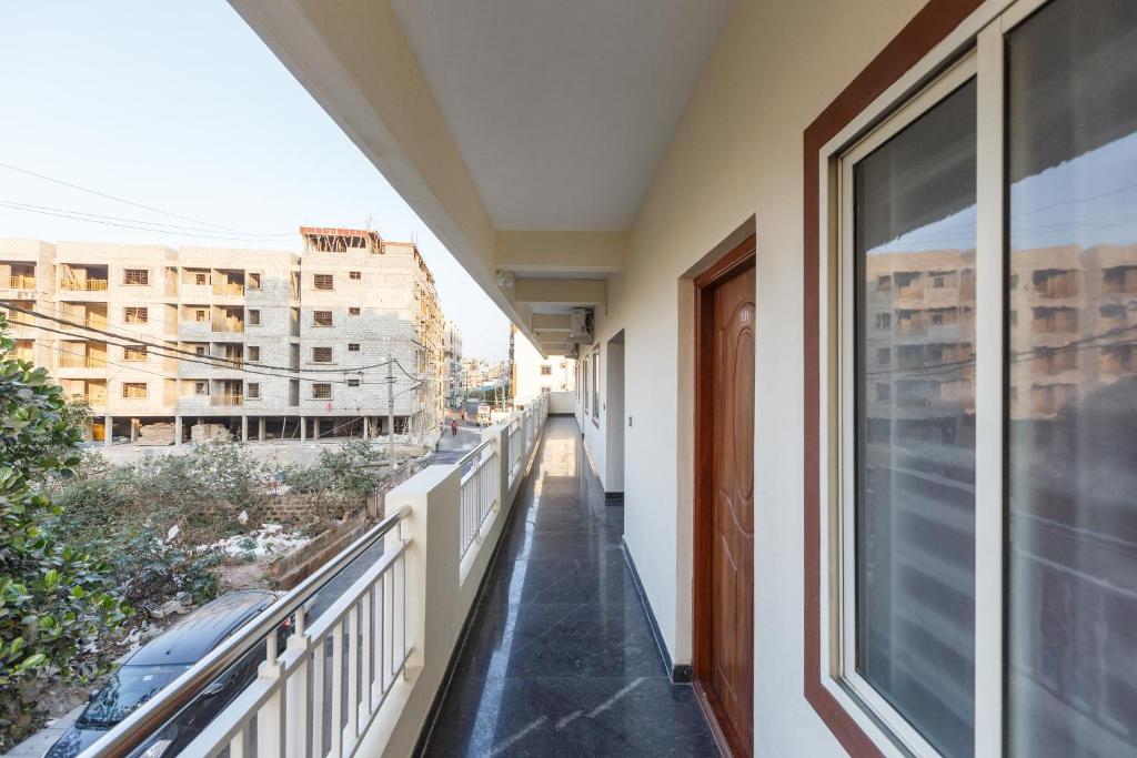 Balkón nebo terasa v ubytování Misty Meridian Serviced Apartments