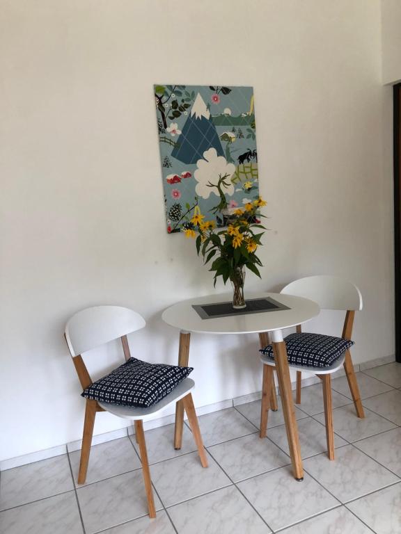 Ferienwohnung Held休息區