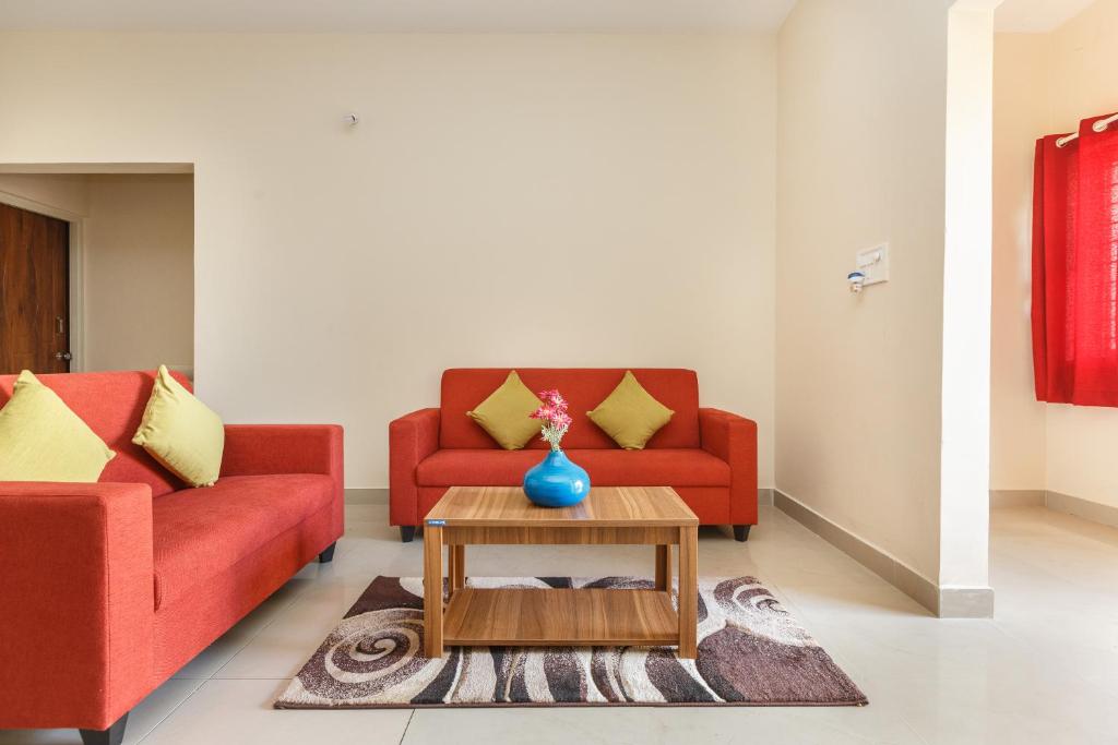 Posezení v ubytování Misty Meridian Serviced Apartments