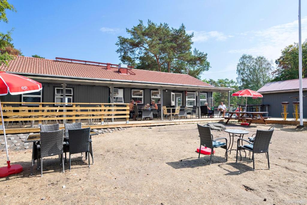 Restaurace v ubytování First Camp Gunnarsö-Oskarshamn