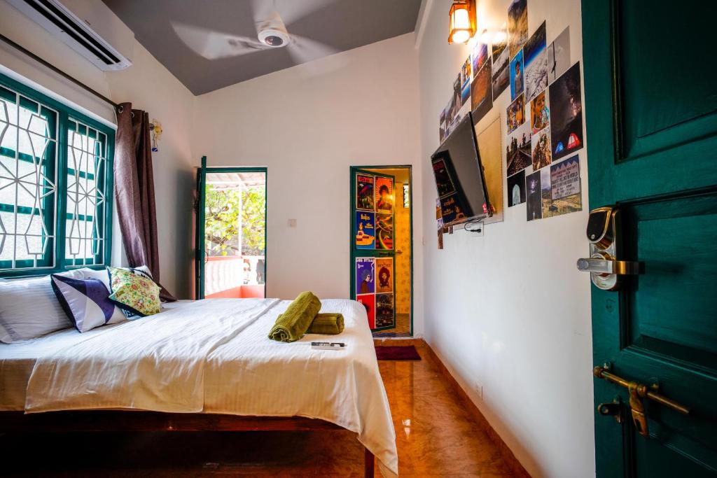 Postel nebo postele na pokoji v ubytování U.R.D.Ki Hostel