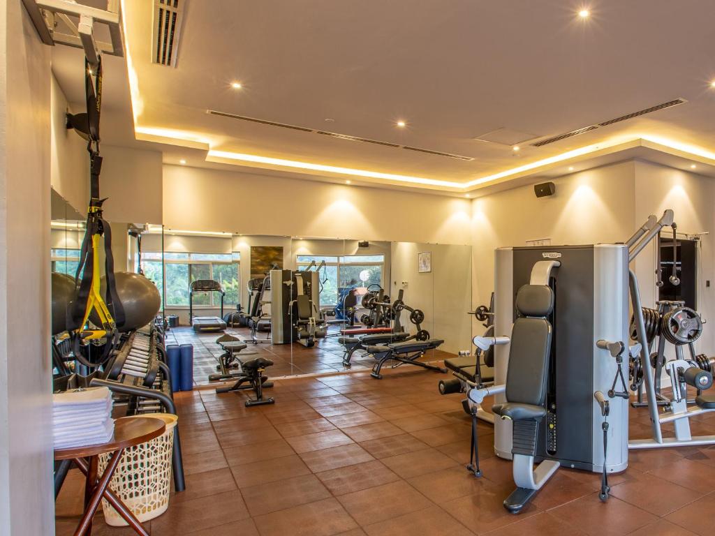 Fitness centrum a/nebo fitness zařízení v ubytování Golden Tulip Canaan Kampala