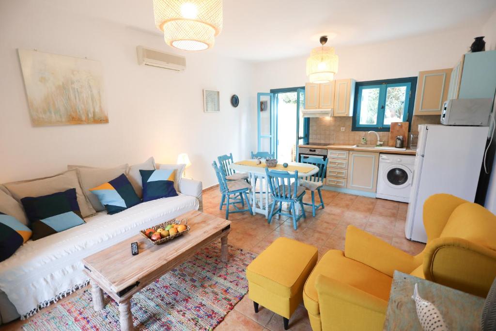 Η κουζίνα ή μικρή κουζίνα στο Aphrodite Villa