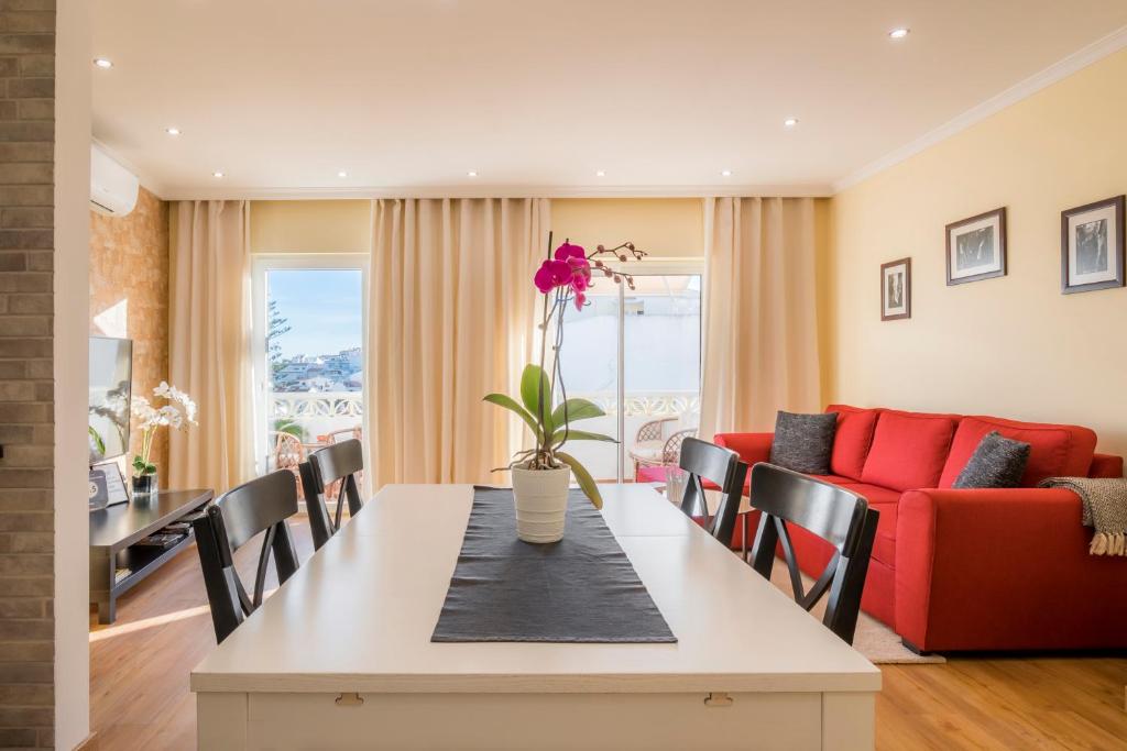 Posezení v ubytování Apartamento Santo Amaro