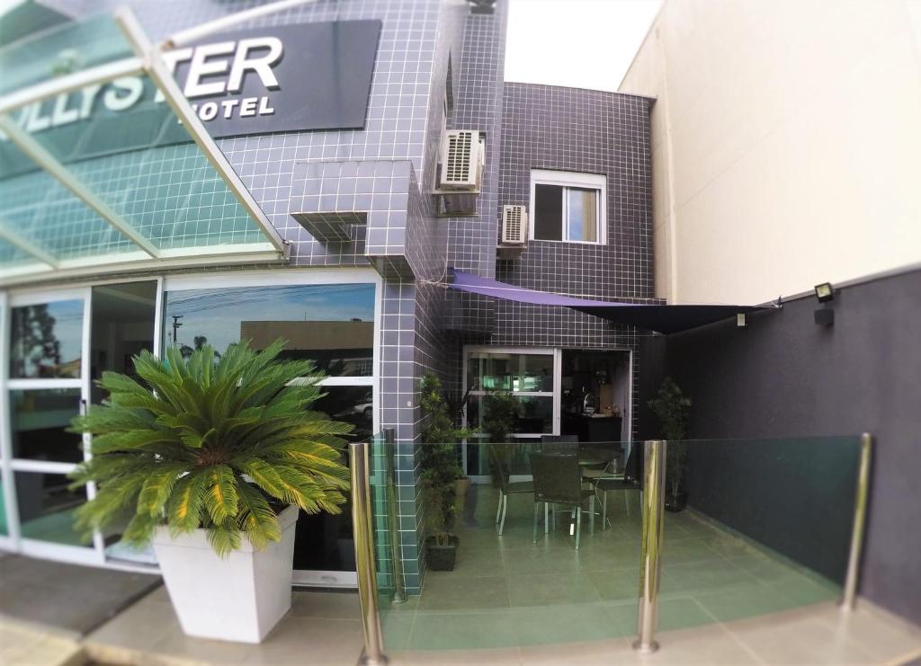 Budova, kde se hotel nachází