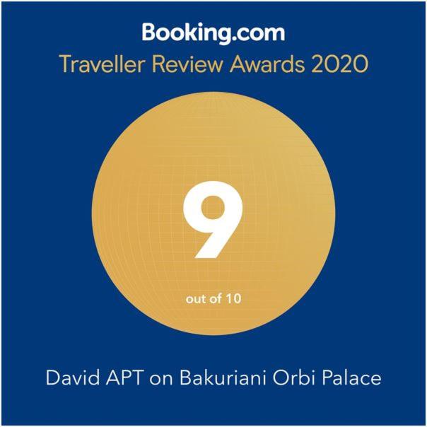 Certifikát, hodnocení, plakát nebo jiný dokument vystavený v ubytování David APT on Bakuriani Orbi Palace