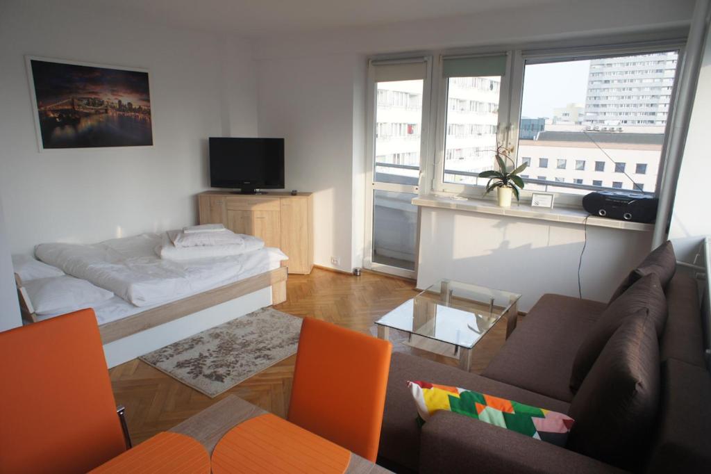 Posteľ alebo postele v izbe v ubytovaní bonApartments