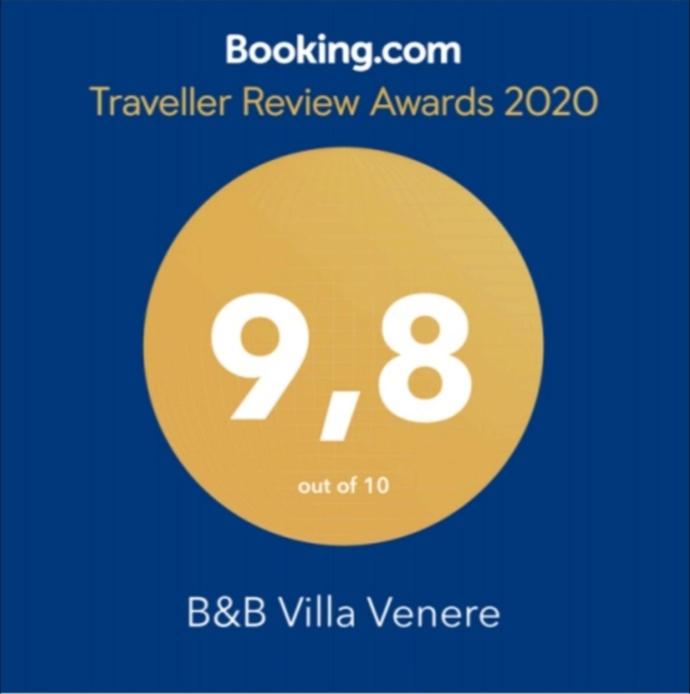 Сертификат, награда, вывеска или другой документ, выставленный в B&B Villa Venere
