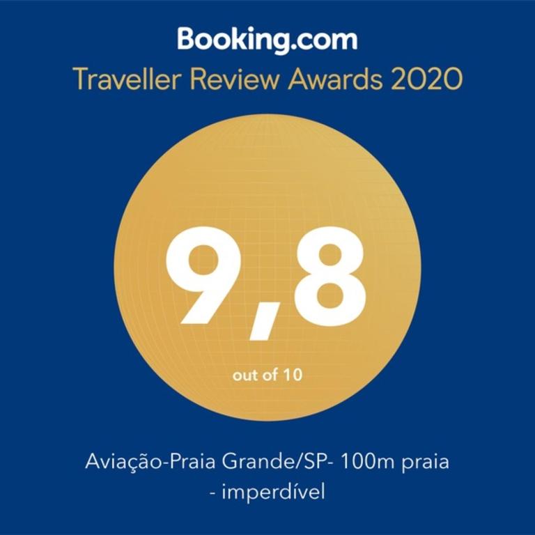  Aviação-Praia Grande/SP- 100m praia - imperdível