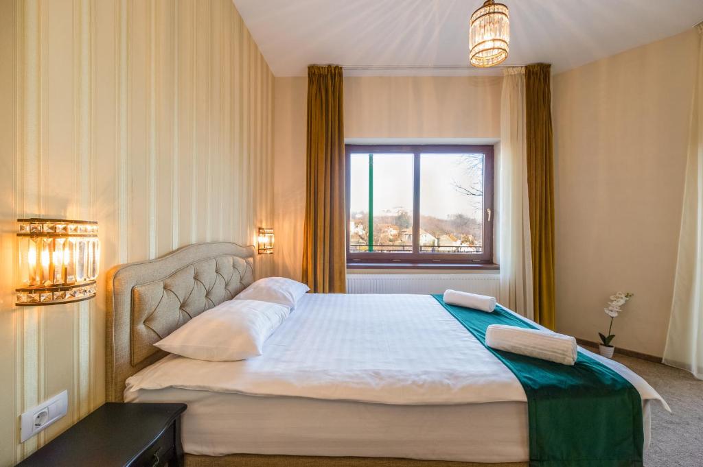 Postel nebo postele na pokoji v ubytování Casa Moritz
