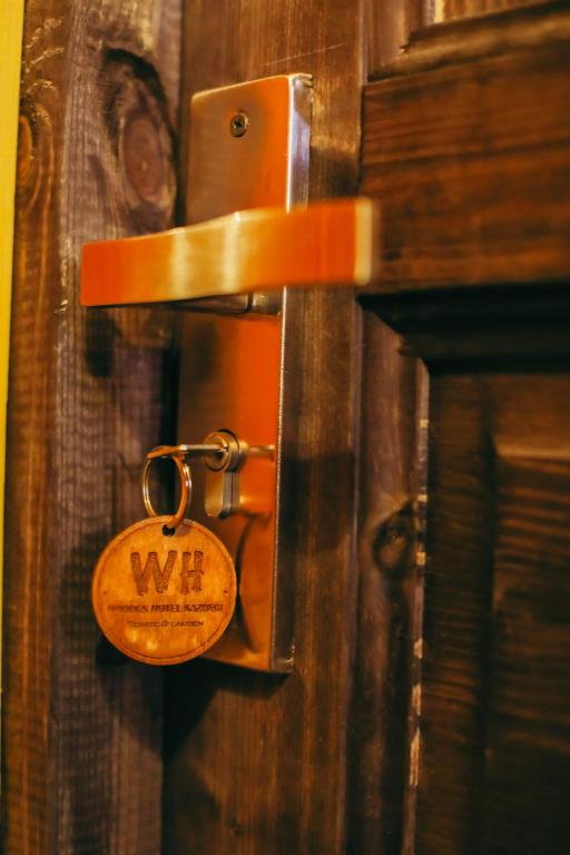 Certifikát, hodnocení, plakát nebo jiný dokument vystavený v ubytování Wooden Hotel Kazbegi