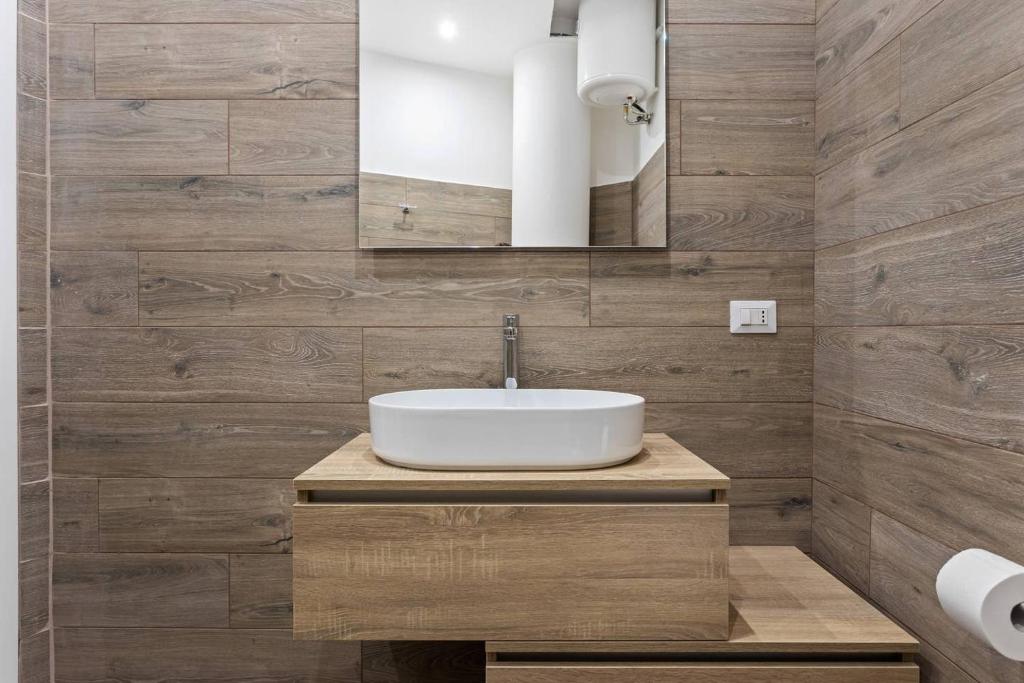 Kúpeľňa v ubytovaní Modern and new flat in Duomo area