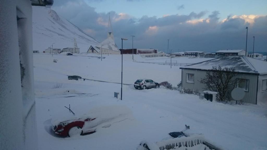 Grund in Ólafsvík v zimě