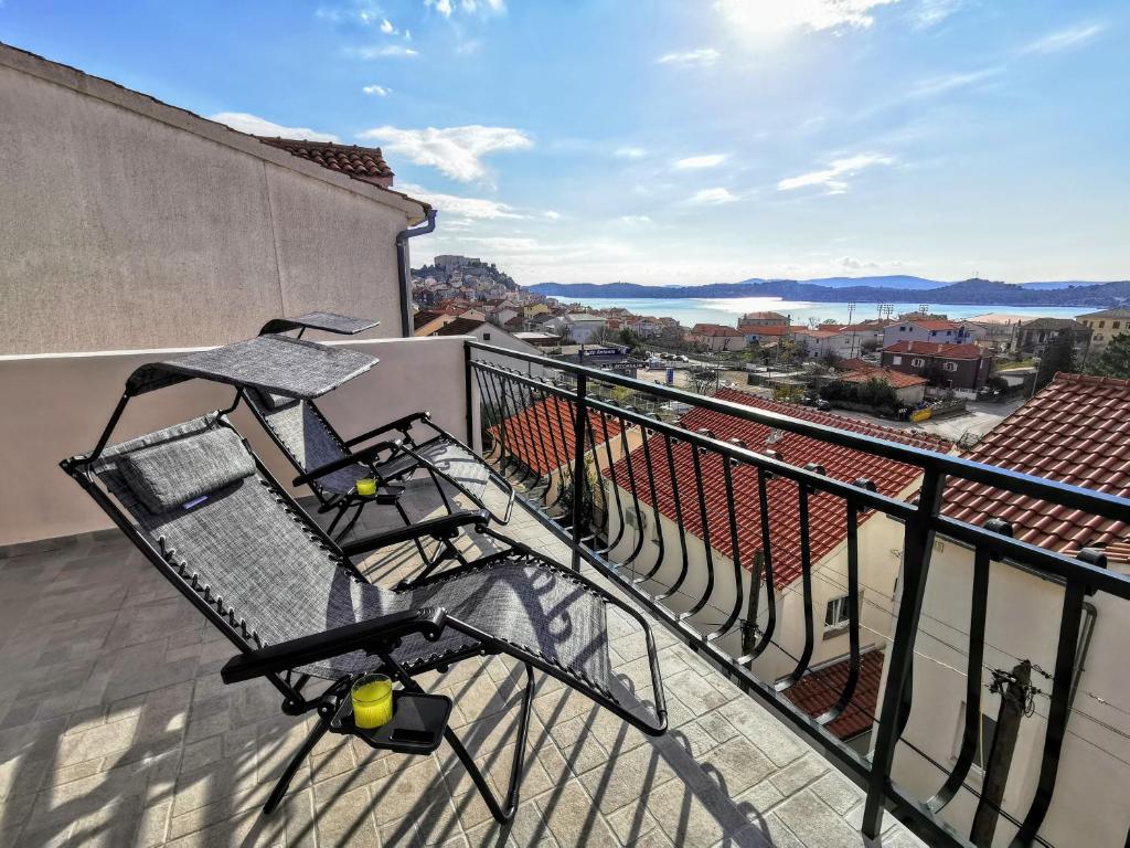 Балкон или терраса в Apartmani Krnić