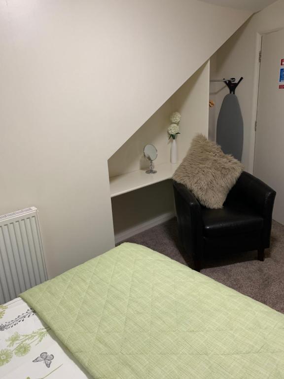 Posezení v ubytování Redbeck Motel