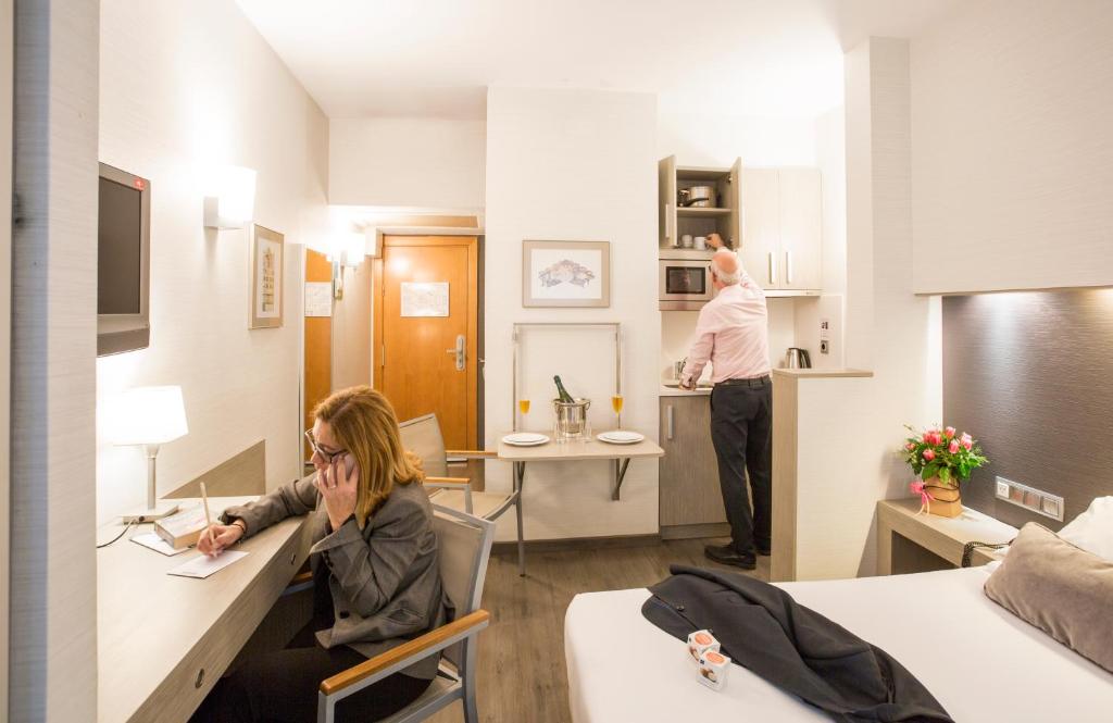 Hosté ubytování Aparthotel Silver