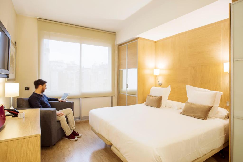 TV a/nebo společenská místnost v ubytování Aparthotel Silver