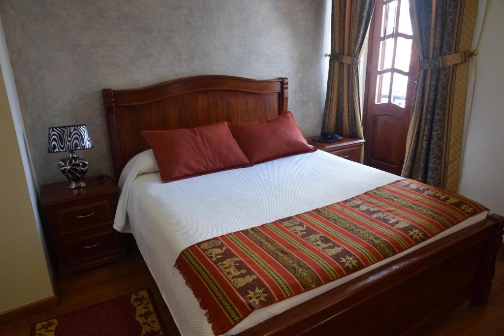 Postel nebo postele na pokoji v ubytování Hotel Casa Montero
