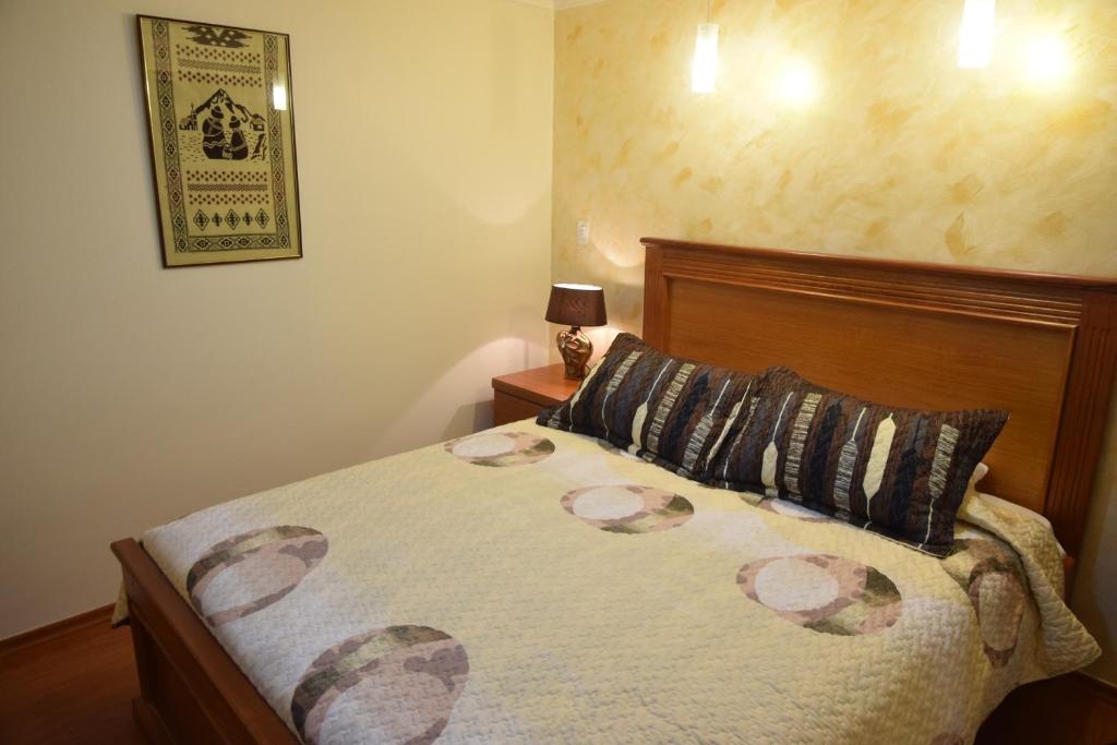 Postel nebo postele na pokoji v ubytování Hotel Casa Montero