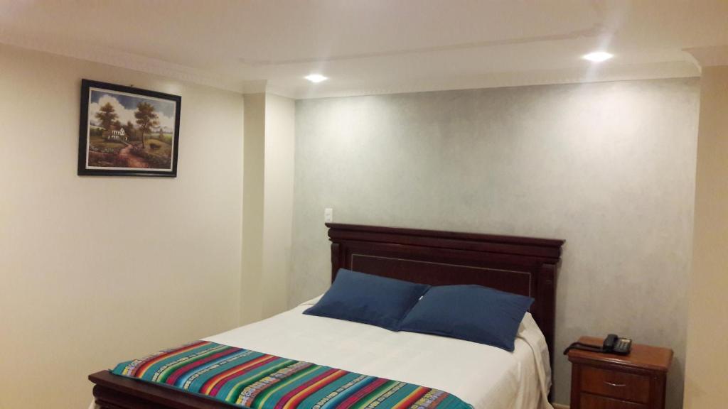 Postel nebo postele na pokoji v ubytování Hotel Casa Montero