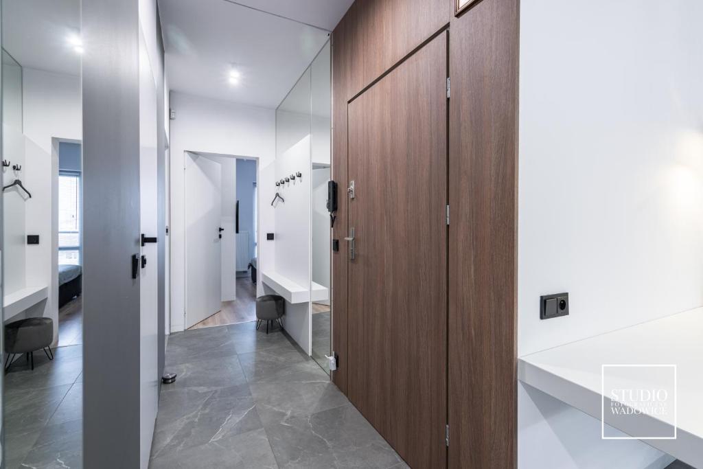 Kúpeľňa v ubytovaní Apartamenty Premium New