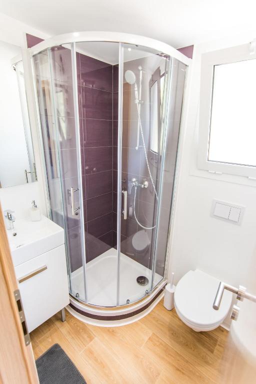 Kúpeľňa v ubytovaní Mobile home Opal 2