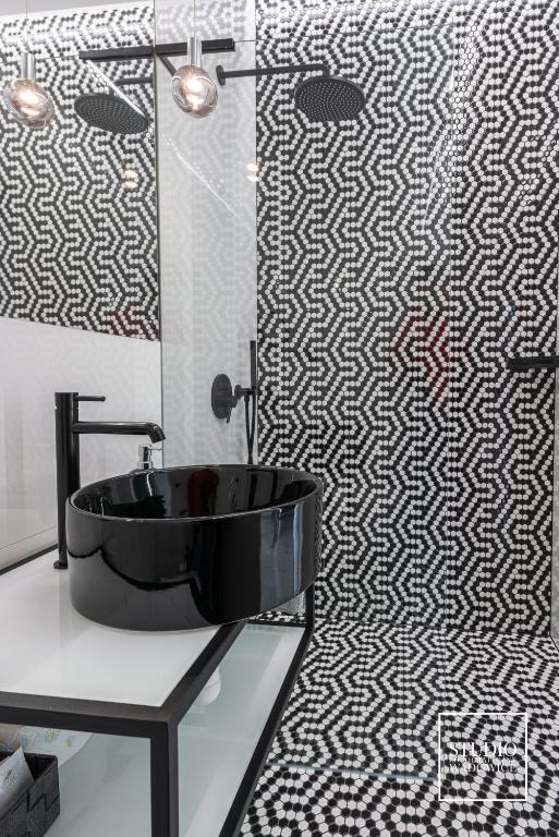 Kúpeľňa v ubytovaní Apartamenty Premium New