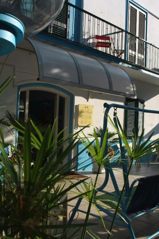 Balkón nebo terasa v ubytování Hotel Ornella