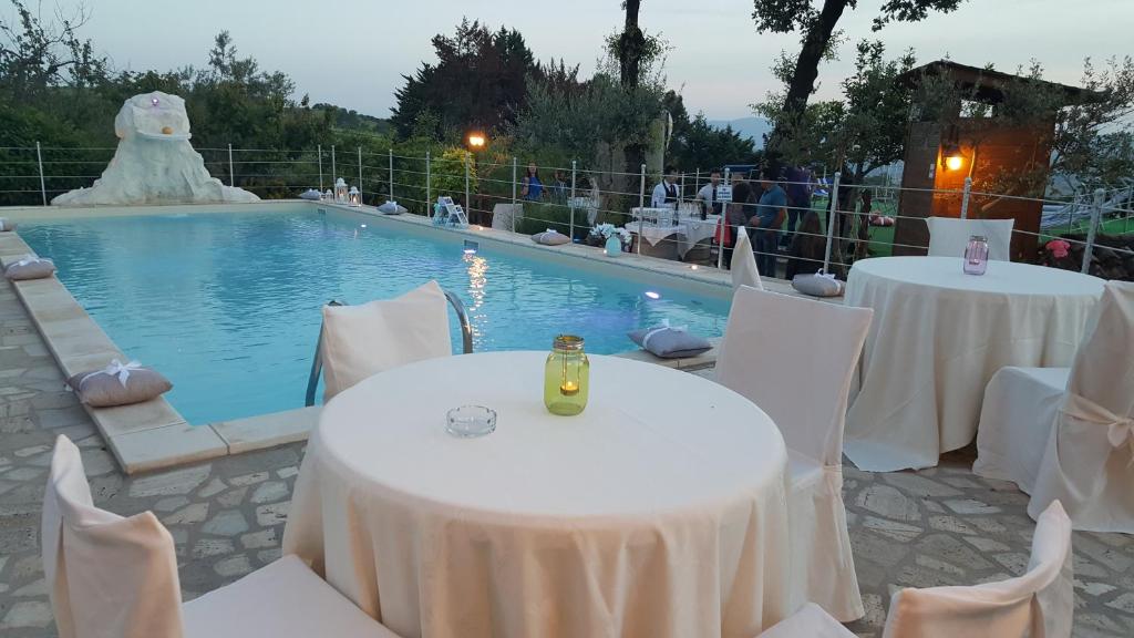 The swimming pool at or close to Albergo B&B Antica Trattoria Bacco