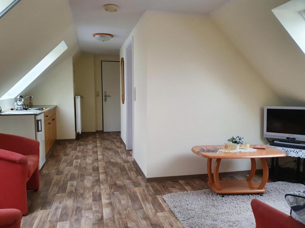 TV a/nebo společenská místnost v ubytování Hotel Schatthaus