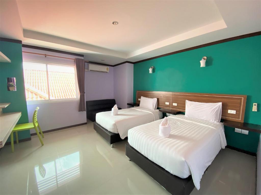 Thungtawan Hotel - Deluxe-Zweibettzimmer