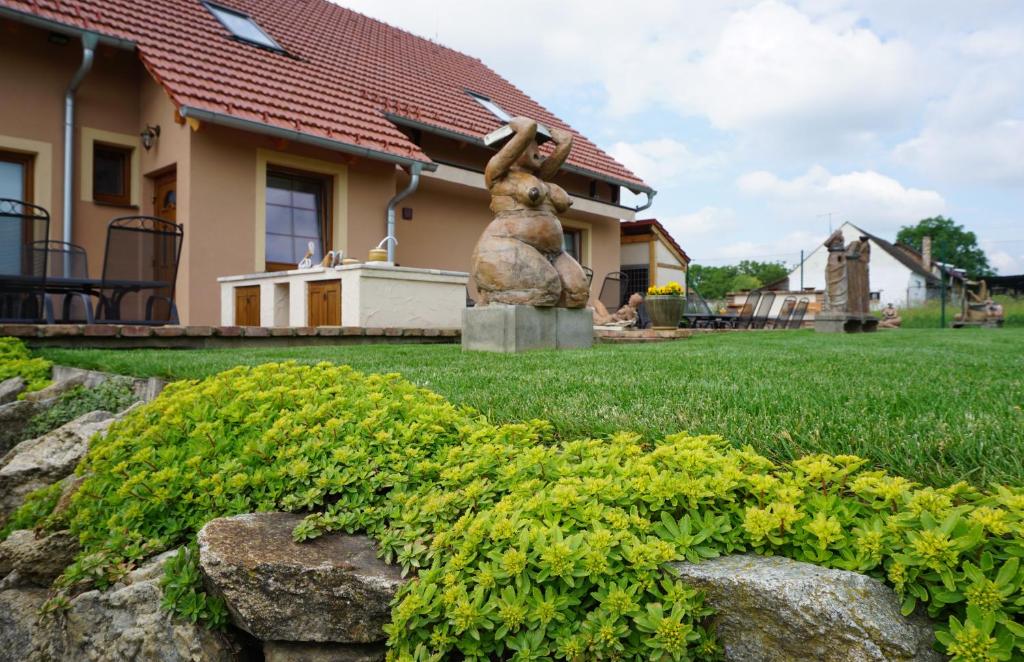 Zahrada ubytování penzion U Hrnčíře